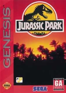 Lost World Jurassic Park, The Sega Genesis Game Cartridge For Sale